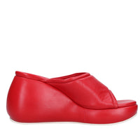 Mules in pelle 