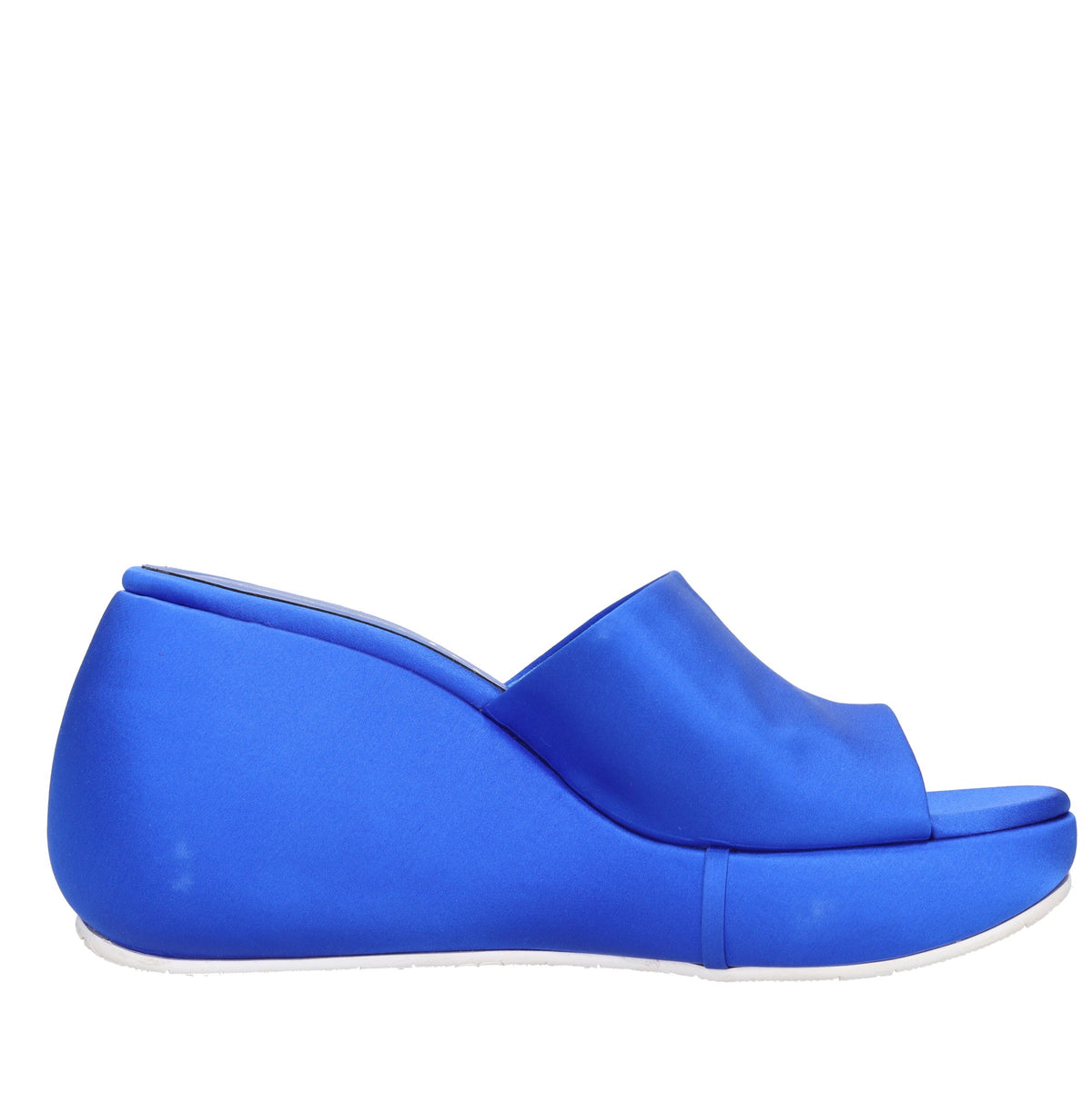 Mules Zeppa in raso 