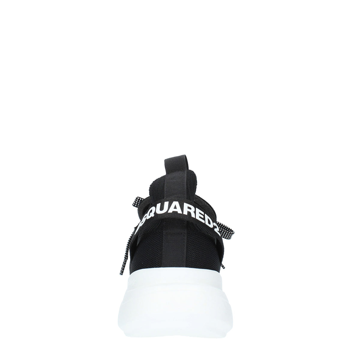Sneakers in tessuto e pelle 