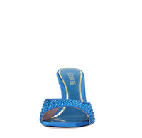 Mules modello DITA95 in raso e strass 