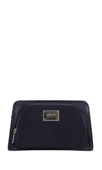 Borsa in ecopelle ed ecocamoscio. 