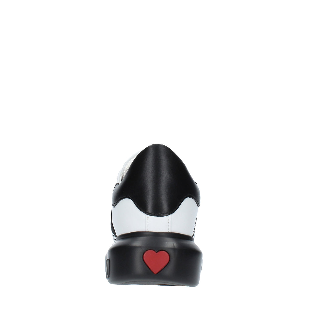 Sneakers in pelle e tessuto 