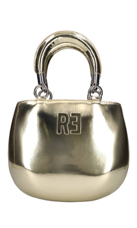 Borsa in pelle specchiata 
