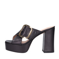 Mules in pelle 