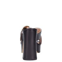 Mules in pelle 