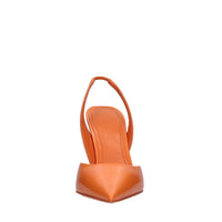 Décolleté slingback Kristen in pelle 