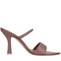 Mules in pelle 