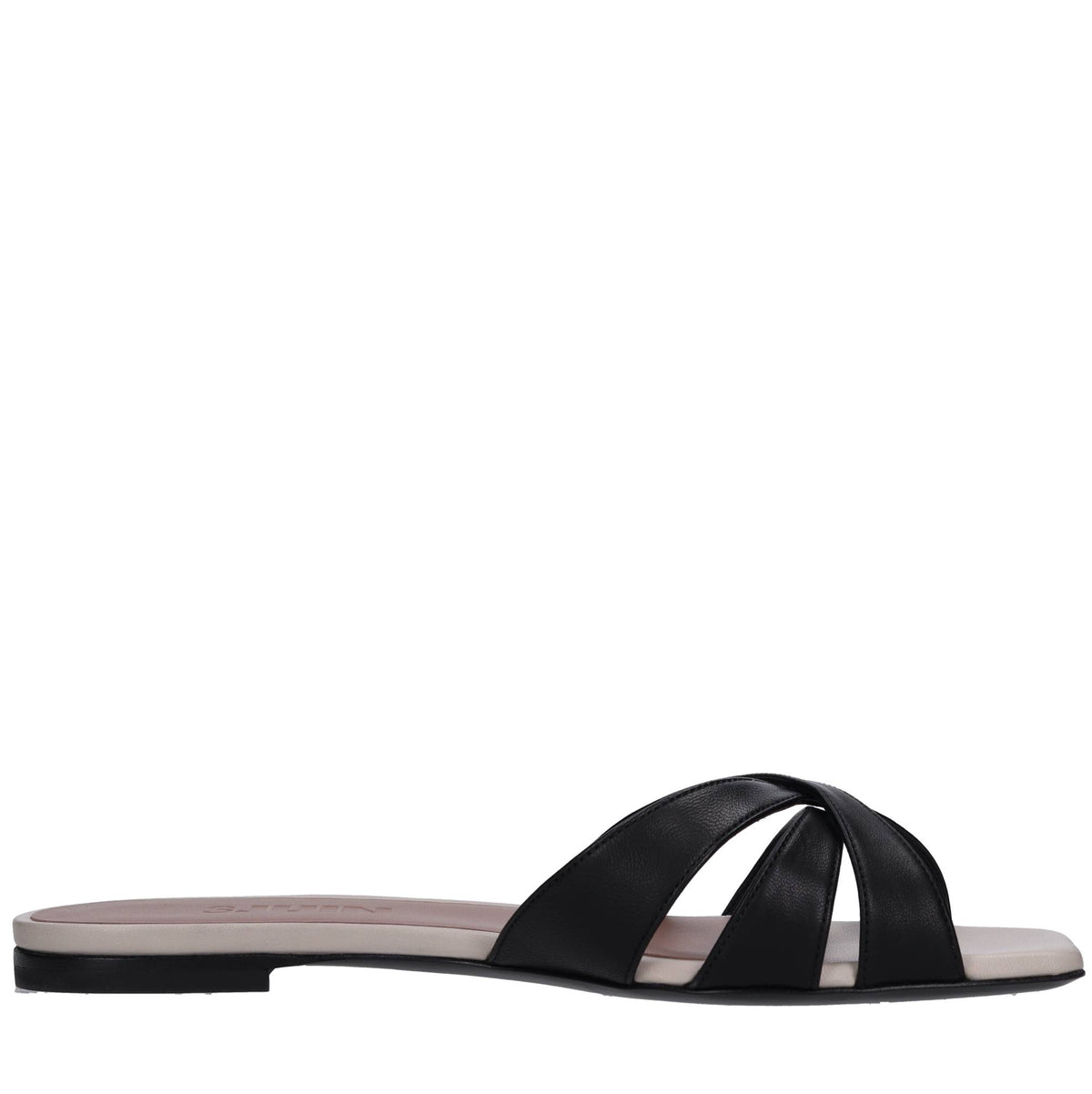Mules Nerea in pelle 