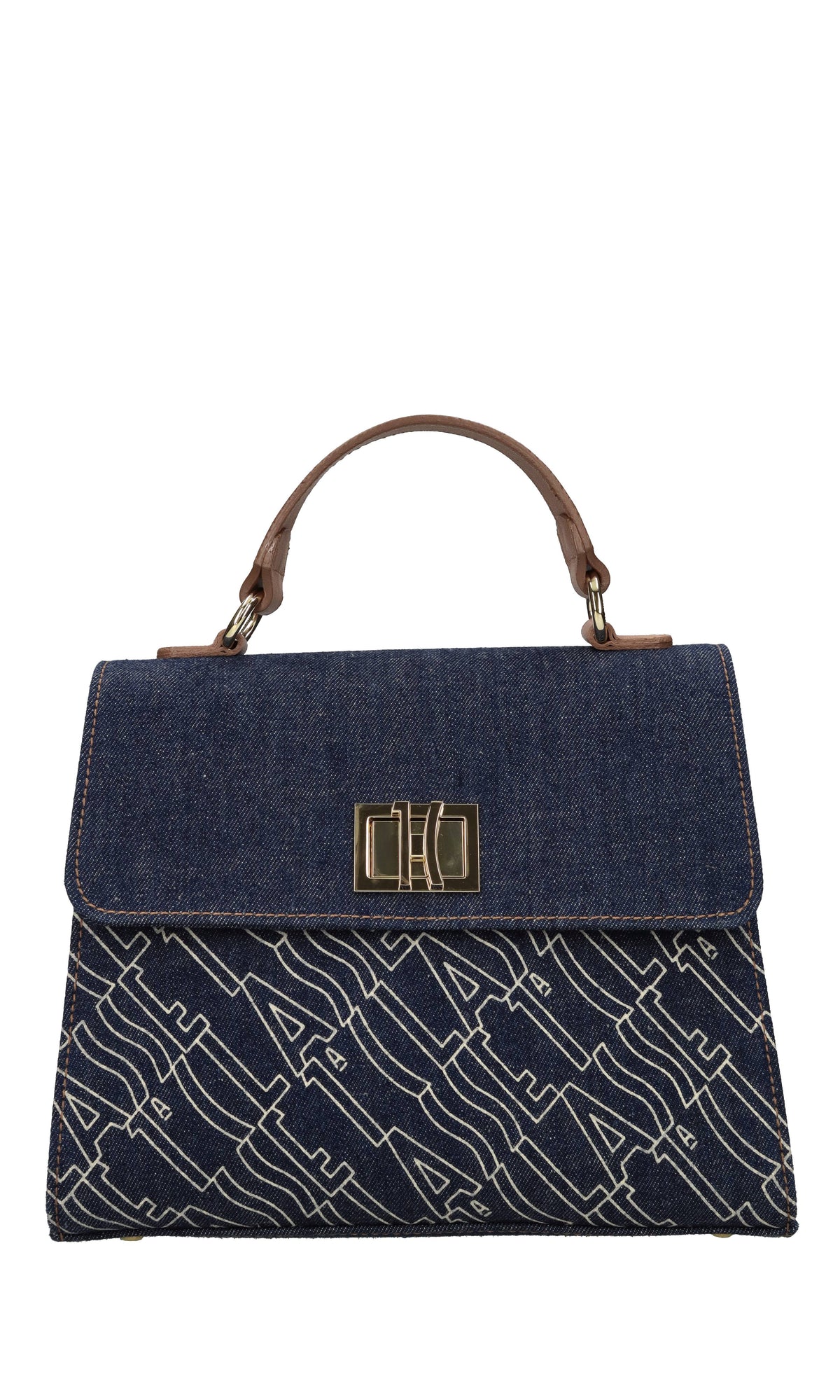 Borsa in tessuto denim 