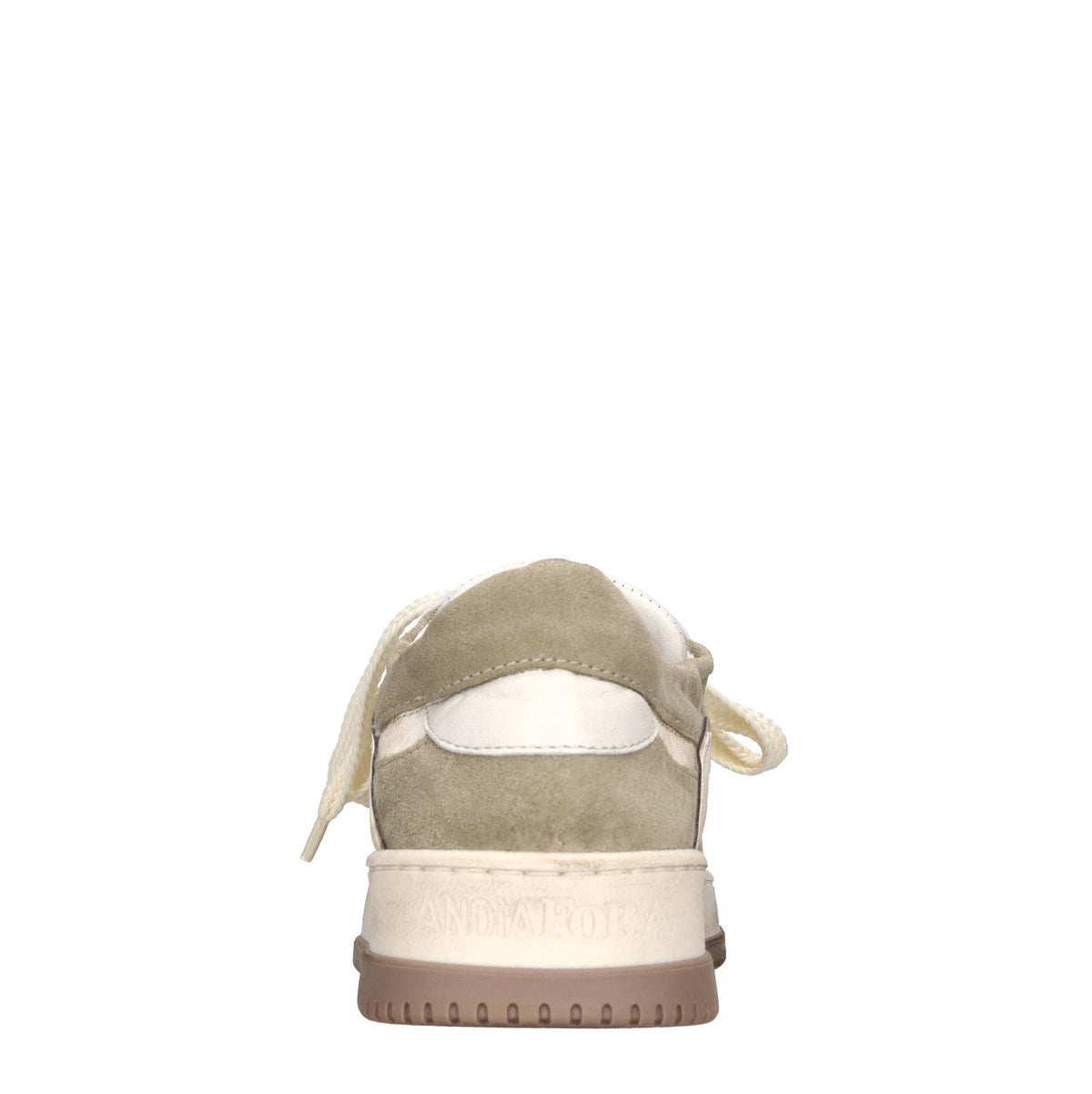 Sneakers in camoscio e pelle 