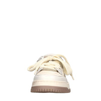 Sneakers in camoscio e pelle 