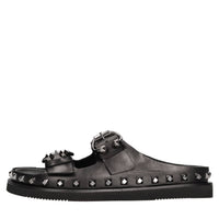 Mules in pelle 
