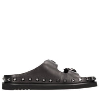 Mules in pelle 