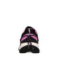 Sneakers in ecopelle e tessuto 