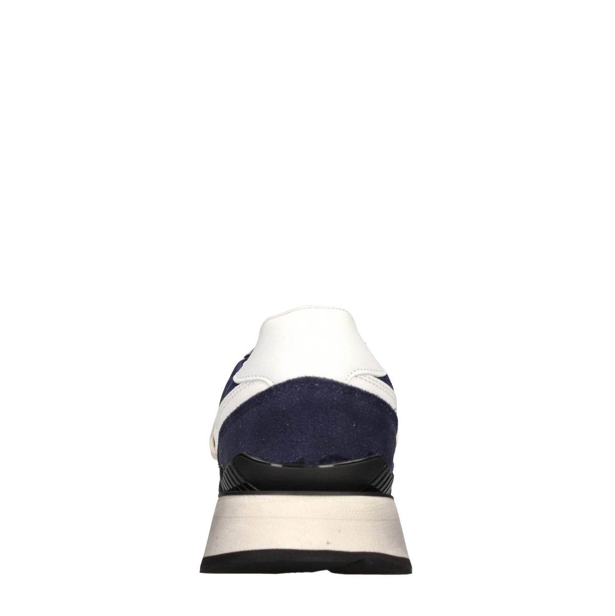 Sneakers in camoscio e tessuto 
