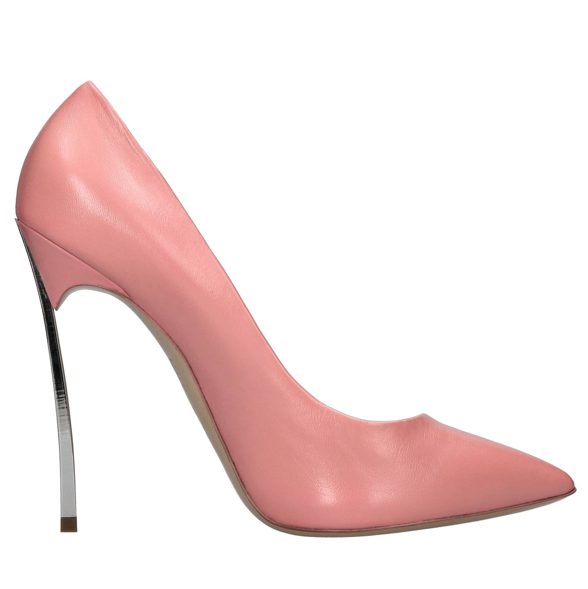 Décolleté blade in pelle 