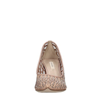 Décolleté Blade in pelle e plexi 