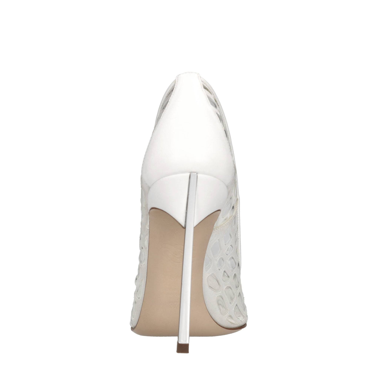 Décolleté blade in plexi e pelle 
