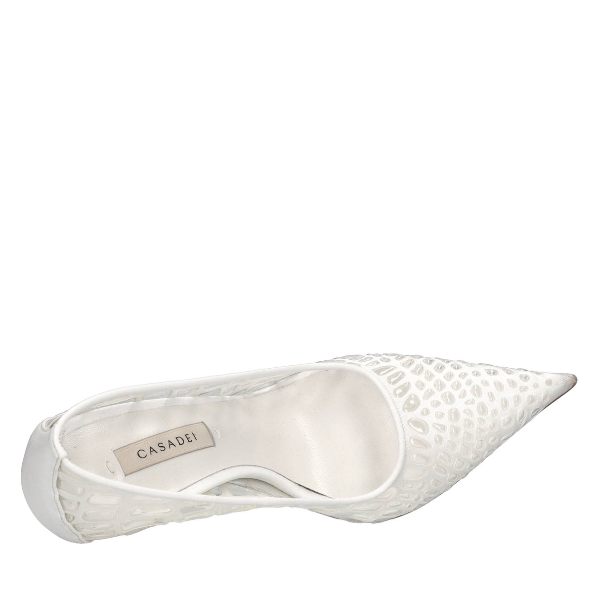 Décolleté blade in plexi e pelle 