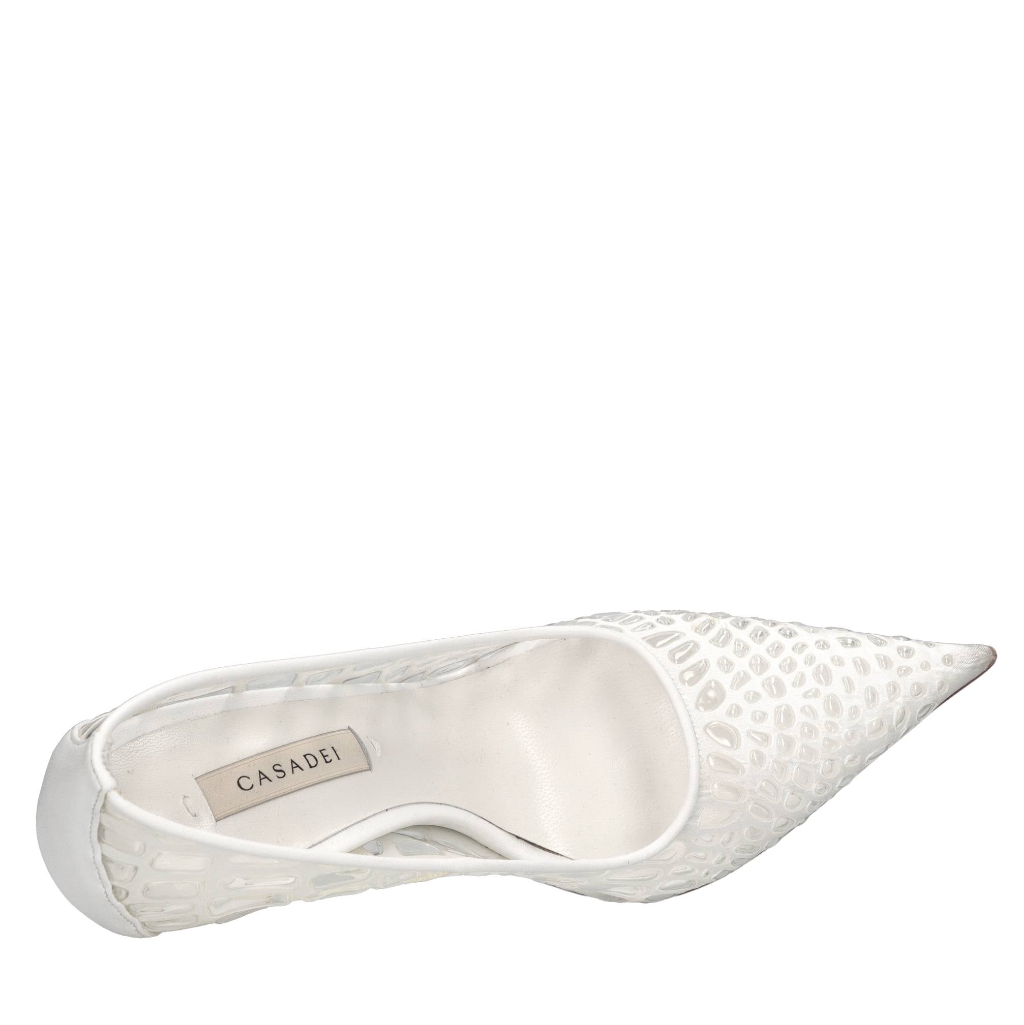 Décolleté blade in plexi e pelle 