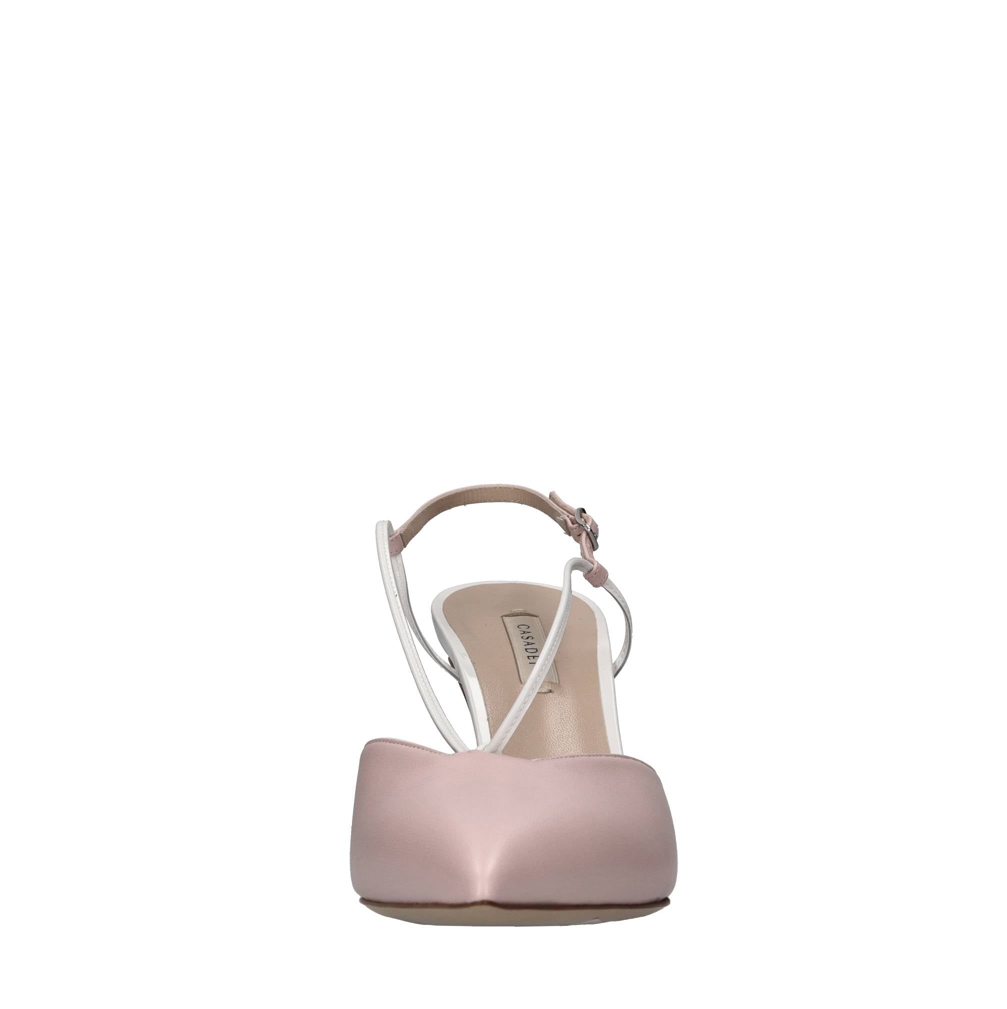 Décolleté blade slingback in pelle 