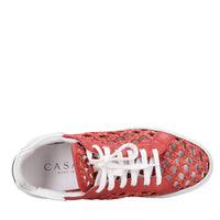 Sneakers in pelle 