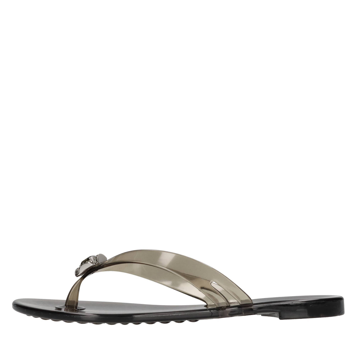 Sandali flat Jelly in PVC e Swarovski 