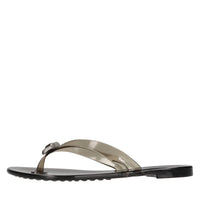 Sandali flat Jelly in PVC e Swarovski 
