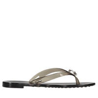Sandali flat Jelly in PVC e Swarovski 