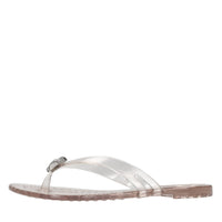 Sandali flat Jelly in PVC e Swarovski 