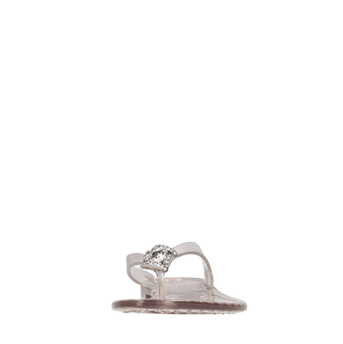 Sandali flat Jelly in PVC e Swarovski 