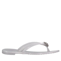 Sandali flat Jelly in PVC e Swarovski 