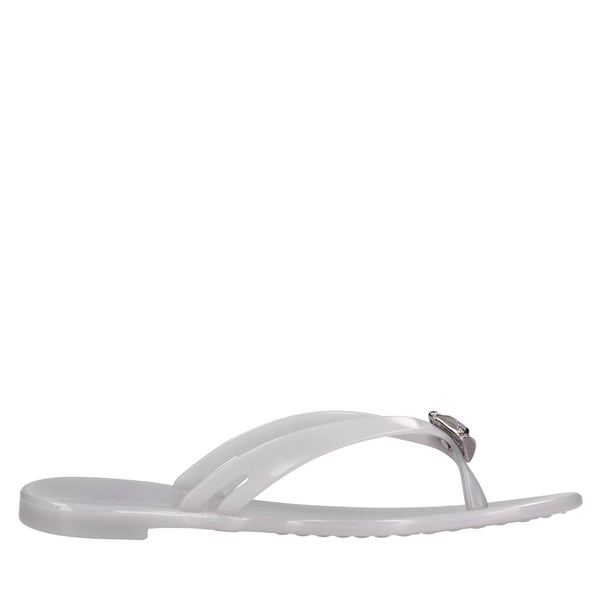 Sandali flat Jelly in PVC e Swarovski 