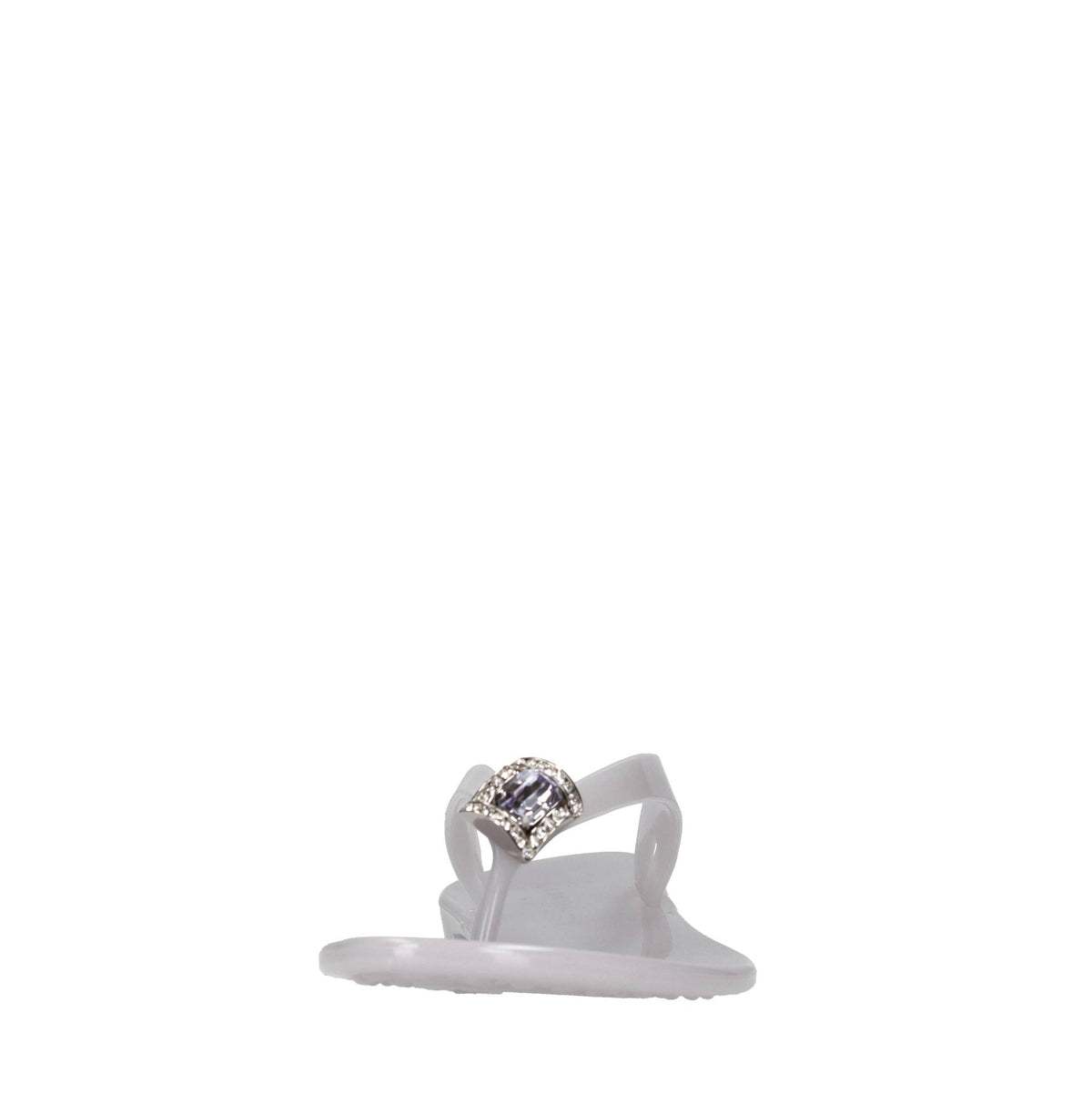 Sandali flat Jelly in PVC e Swarovski 