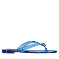 Sandali flat Jelly in PVC e Swarovski 