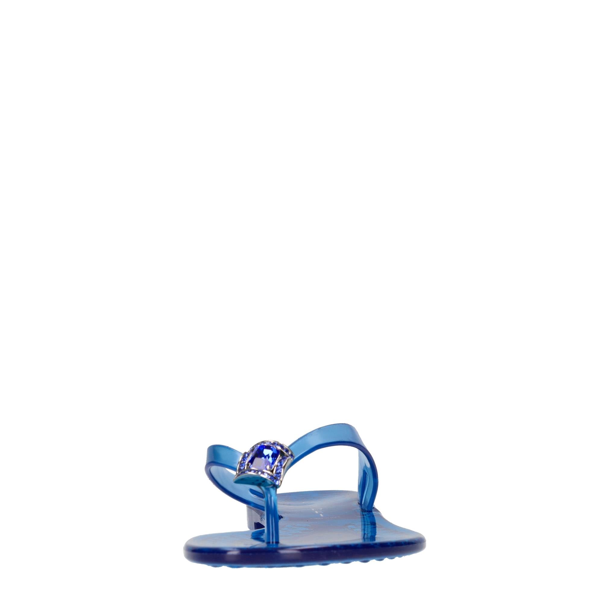 Sandali flat Jelly in PVC e Swarovski 