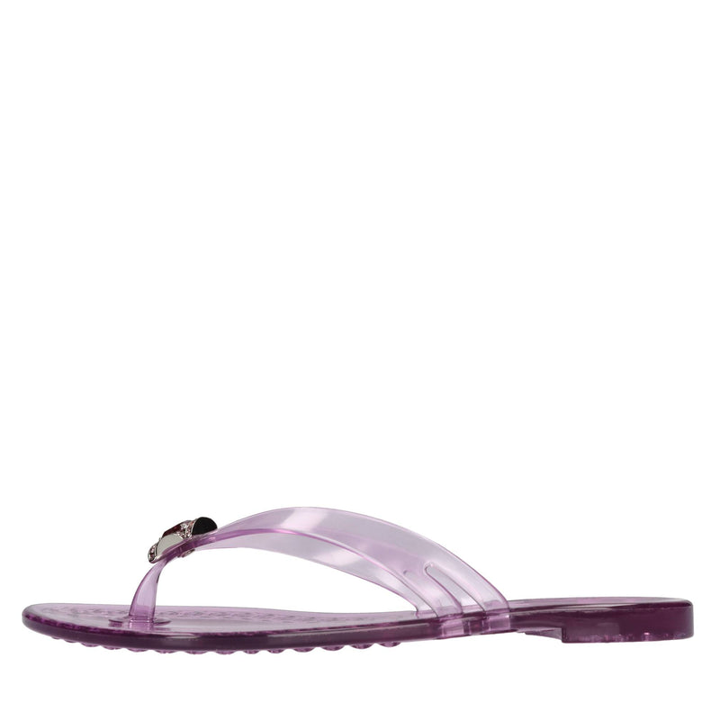 Sandali flat Jelly in PVC e Swarovski 