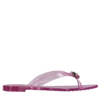 Sandali flat Jelly in PVC e Swarovski 