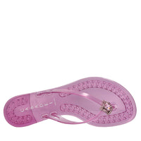 Sandali flat Jelly in PVC e Swarovski 