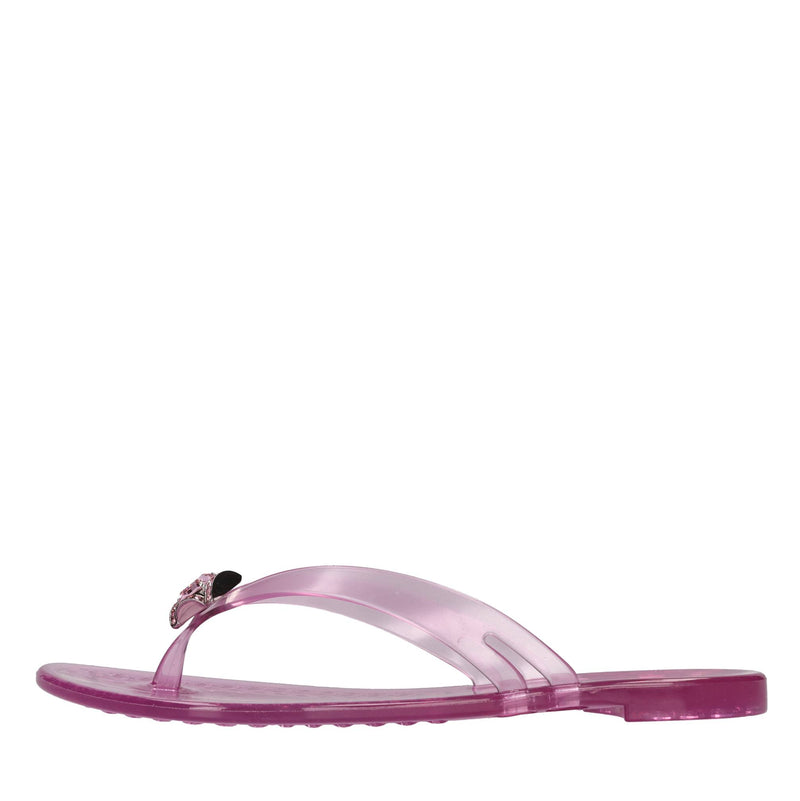 Sandali flat Jelly in PVC e Swarovski 