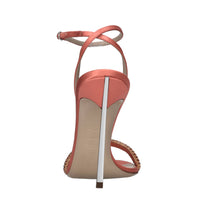 Sandali Blade in raso e strass 