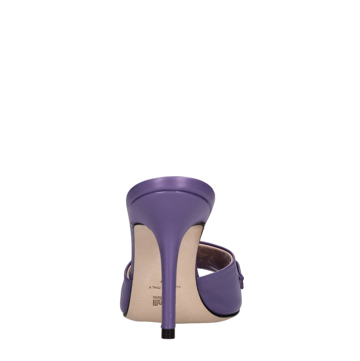 Mules in pelle 