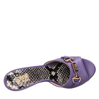 Mules in pelle 