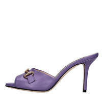 Mules in pelle 