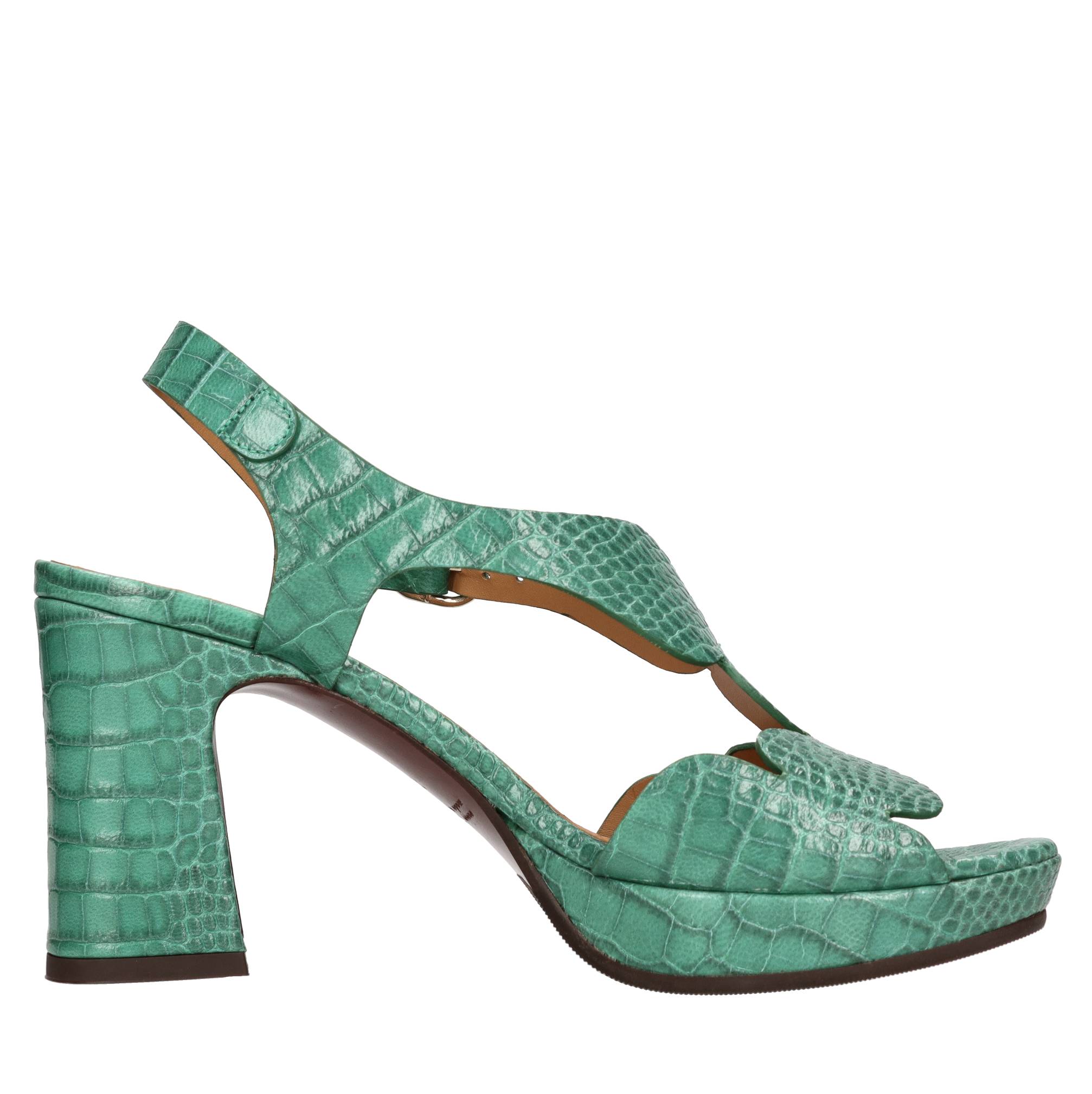 Sandali modello Keita Buick in pelle 
