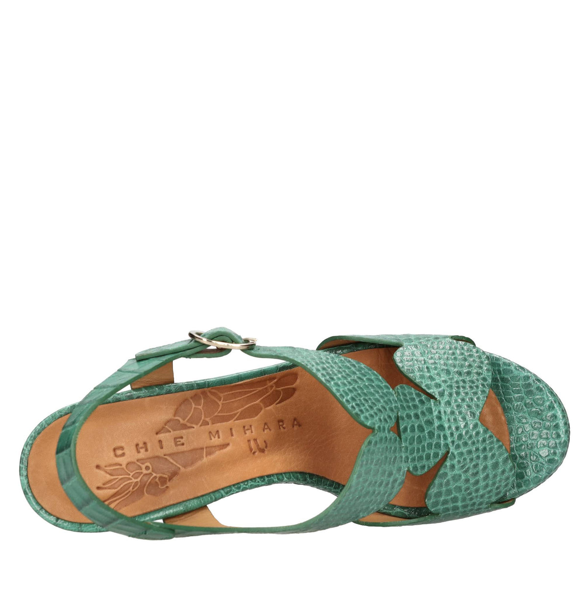 Sandali modello Keita Buick in pelle 