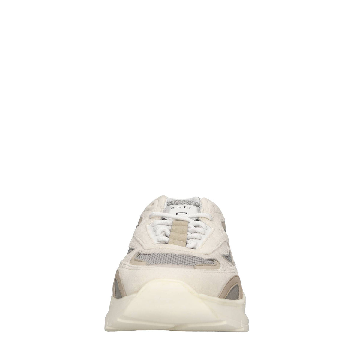 Sneakers in pelle, tessuto e camoscio 