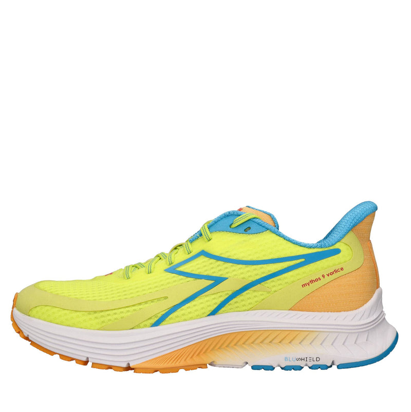 Sneakers in tessuto fluo 