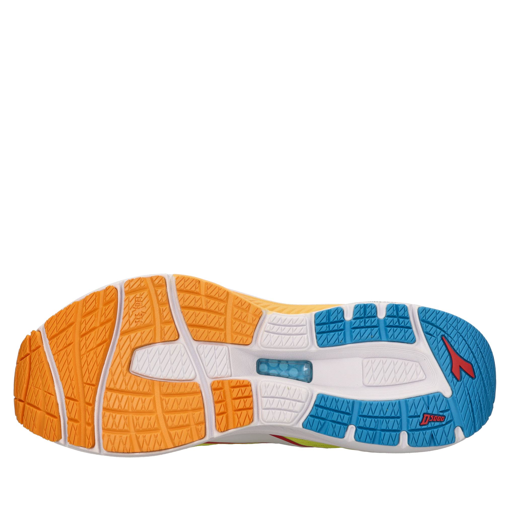 Sneakers in tessuto fluo 