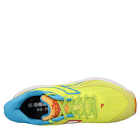 Sneakers in tessuto fluo 